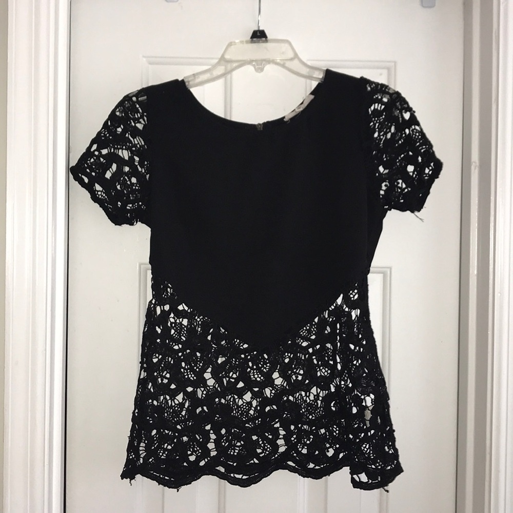 Black Lace Top